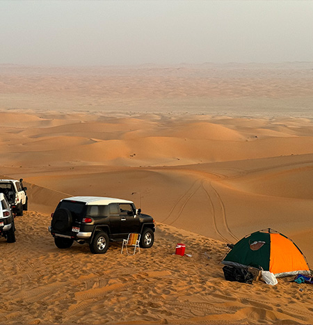 Overnight Camping in Abu Dhabi