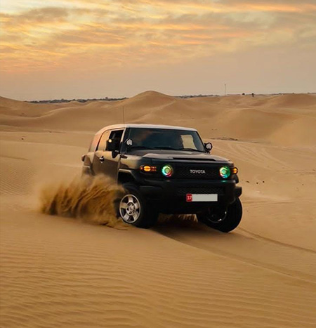 Offroading in Abu Dhabi